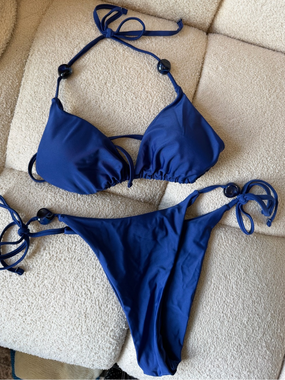 Deep Blue Bikini - Picture 2 of 4